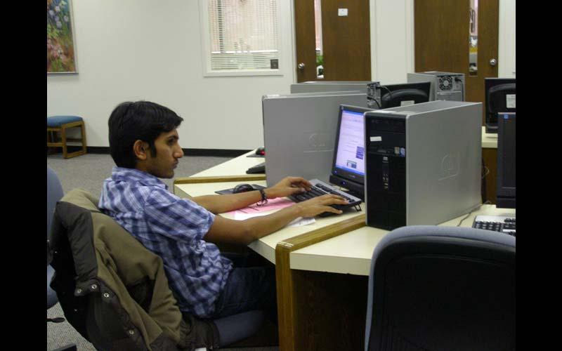 HP Computers (2008) | More than 140 HP Desktop Computers were installed in general purpose computing labs at the B.D. Owens Library in 2008. (Courtesy of the Jean Jennings Bartik Computing Museum)